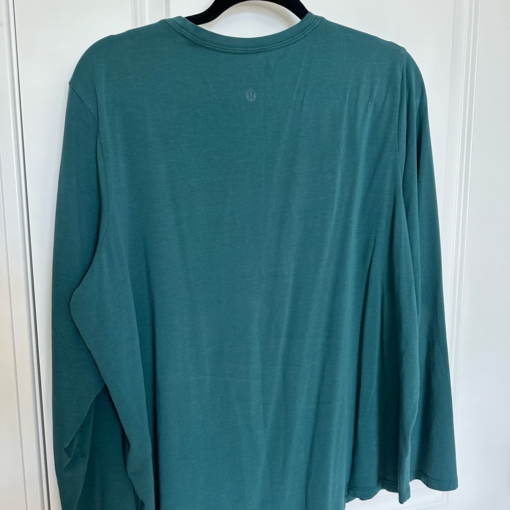 Lululemon Love Long Sleeve Shirt Jasper Green 18 - Picture 8 of 8
